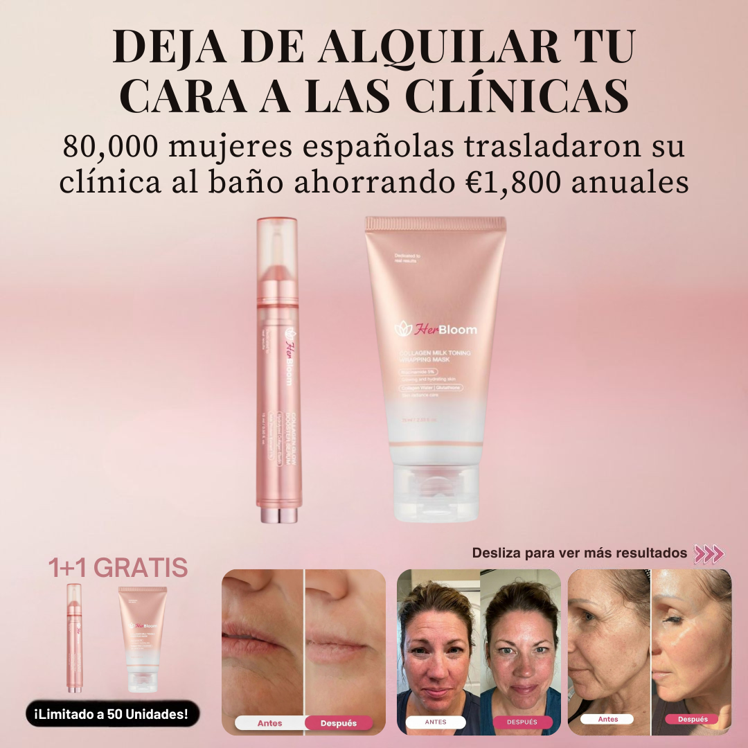 HerBloom™ El Nuevo Ritual Coreano | Resultados Nivel Botox en Casa