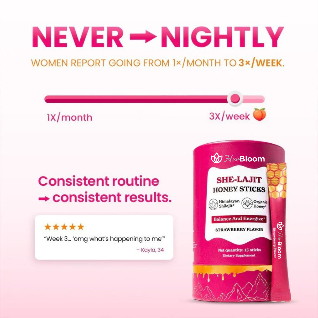 HerBloom™ Honey Sticks - Boosts Feminine Desire Naturally